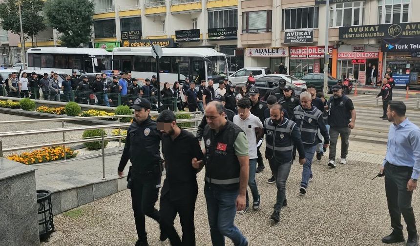 Çorum'da sahte noter dolandırıcılığı: 18 gözaltı