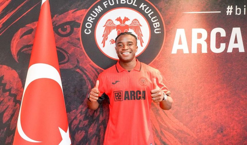 Alman milli santrfor Çorum FK'da