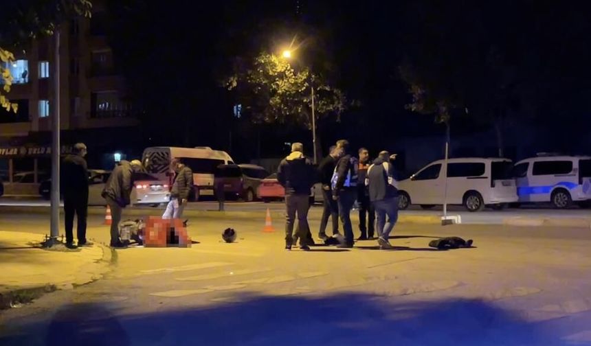 "Dur" ihtarına uymadı polise çarptı!