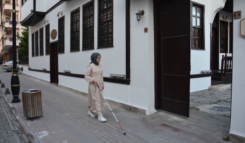 Görme engelli Büşra'nın hayali gerçek oldu