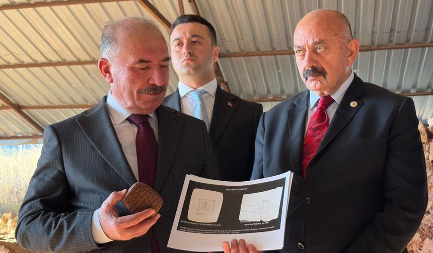 Vali Çalgan: “Şapinuvada'daki eserler  dünya kültür mirasına ışık tutacak"