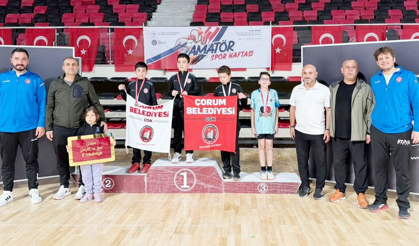 Raketler amatör spor haftası için kapıştı
