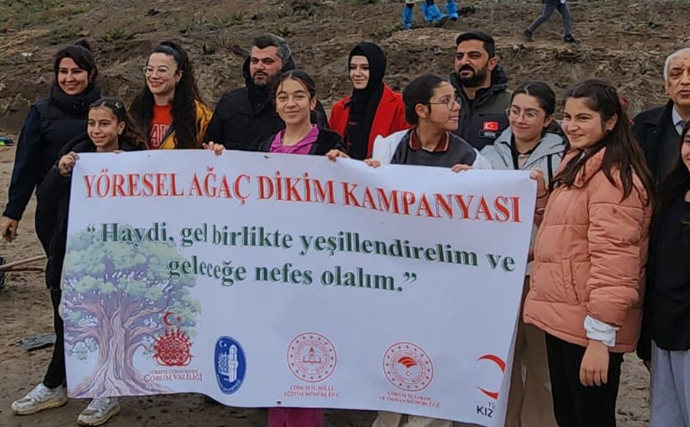 Ömerbey Köyü’nde Yöresel  Ağaç Dikim Kampanyası