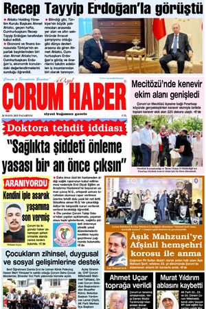 26 Mayıs 2025