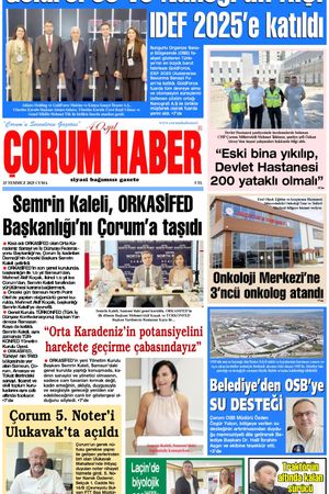 25 Temmuz 2025