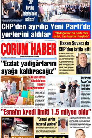 30  Temmuz 2026